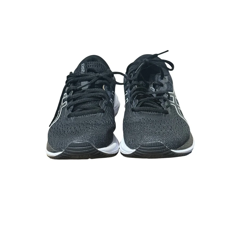 Asics Gel-Excite 7 Men Running Shoes Black White Sneakers 1011A657 Size 7.5 Wide